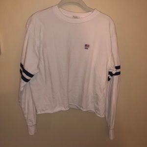 Brandy Melville Long sleeve USA tee
